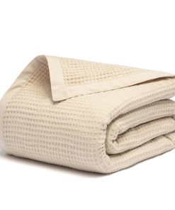 Manta de algodón orgánico 100% certificado GOTS -Pergamino