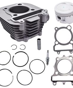 Kit de Cilindro Pistón Anillo Juego de Juntas de Culata de