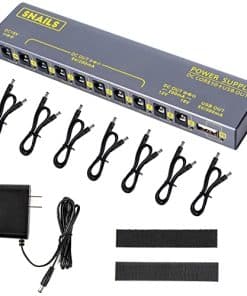 Fuente de alimentación para pedal de guitarra lotmusic,