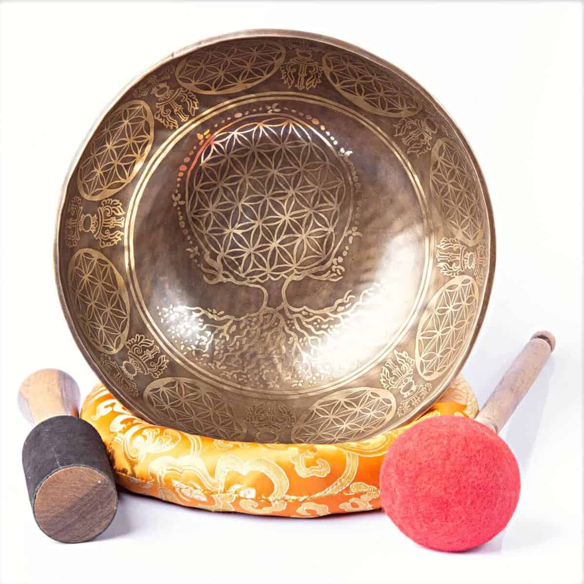 Juego Grande de Cuenco Tibetano - Grado Maestro de Sanación - Imagen 5