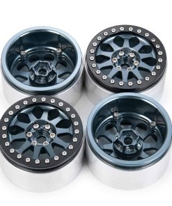 Maleonn 4PCS 2.2 Ruedas Beadlock Llantas 35mm RC Aleación