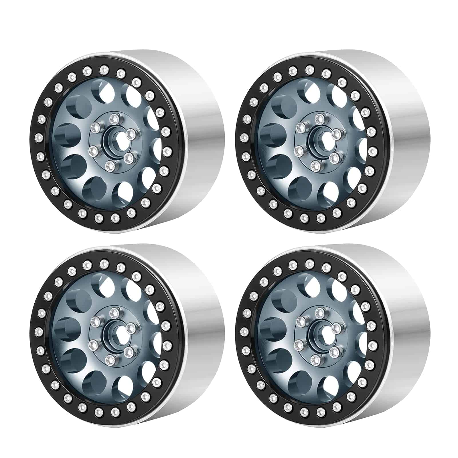 Maleonn 4PCS RC Llantas de Aleación de Aluminio 2.2 - Imagen 7