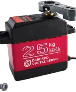 YUNIQUE USA Servo Motor de Engranajes de Metal Completo