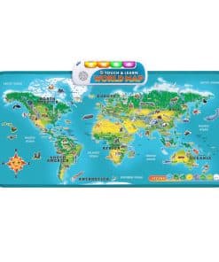 Mapa del Mundo Táctil y Educativo LeapFrog (Versión en