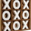 Juego de Mesa de Tic Tac Toe de Madera de American Art