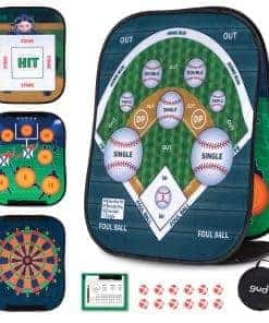 Juego de pelota de béisbol, fútbol y dardos GUD, regalos