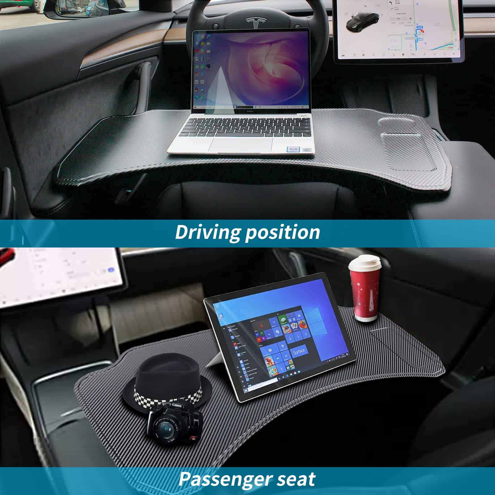 Mesa Plegable Grande para Coche Tesla Model 3 Model Y - Imagen 5