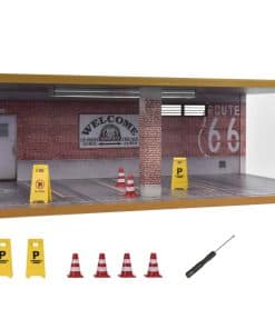 Vitrina para Coches a Escala 1/24 con Luz, Estuche de