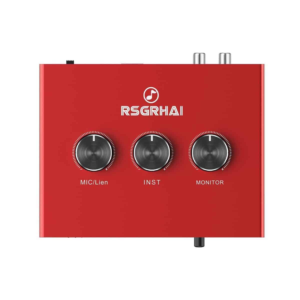 Interfaz de Audio USB con 1x XLR/TRS 1x 1/4" 2X RCA USB, - Imagen 5