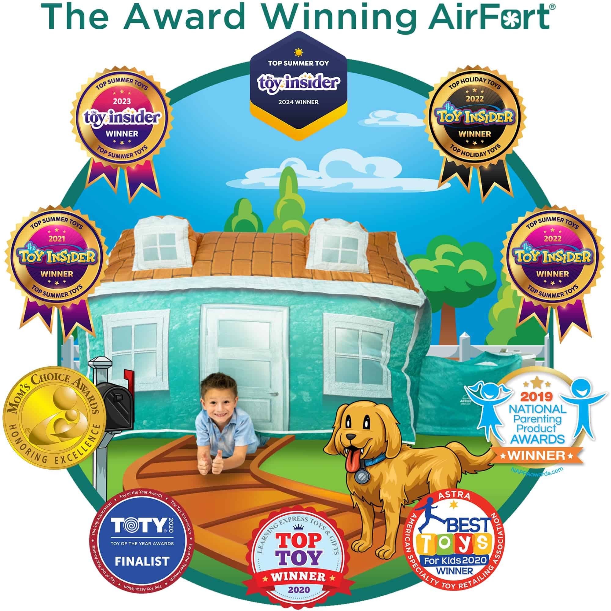 AIR FORT - Construye una fortaleza en 30 segundos, tienda - Imagen 4