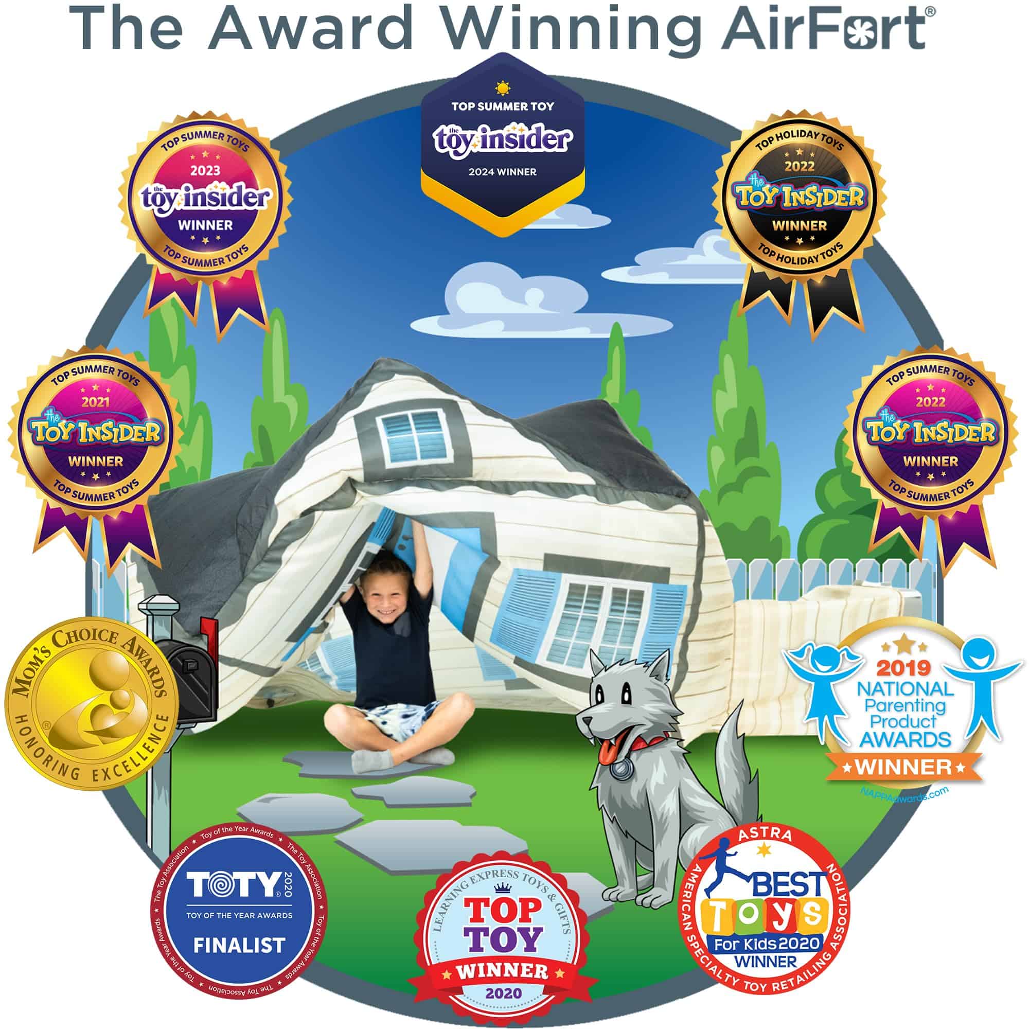 AirFort Original Patentado - Construye un -Cabaña - Imagen 4