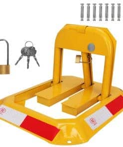 Barra de Estacionamiento Plegable Tevlaphee Naranja,