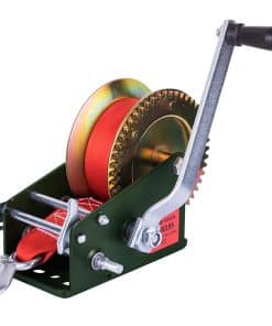 Malacate manual resistente Heavy Duty 3500lbs con correa de