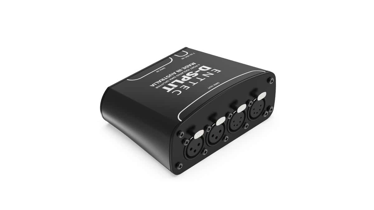 Enttec D-Split 70578 DMX 4 Puerto Separador / Aislador