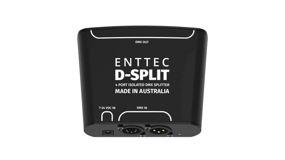 Enttec D-Split 70578 DMX 4 Puerto Separador / Aislador - Imagen 5