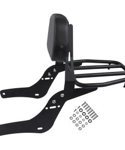 Worldmotop Respaldos de Sissy Bar para Asiento Trasero de