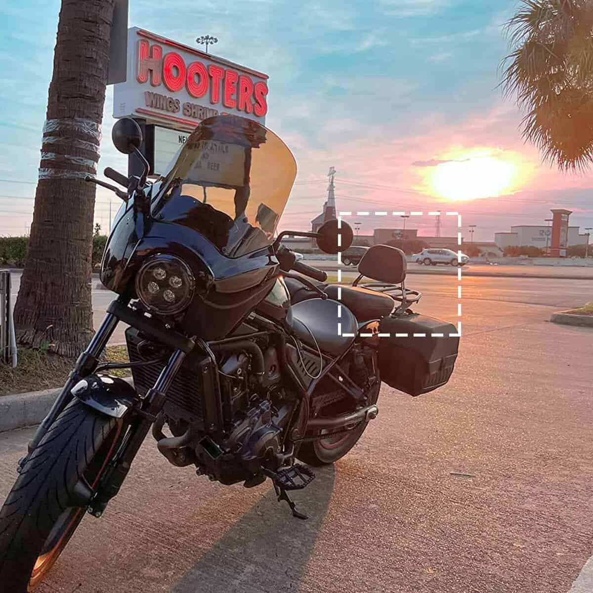 Worldmotop Respaldos de Sissy Bar para Asiento Trasero de - Imagen 3