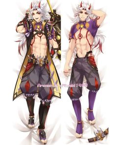 Fundas de Almohada Cuerpo Completo Anime Arataki Itto de