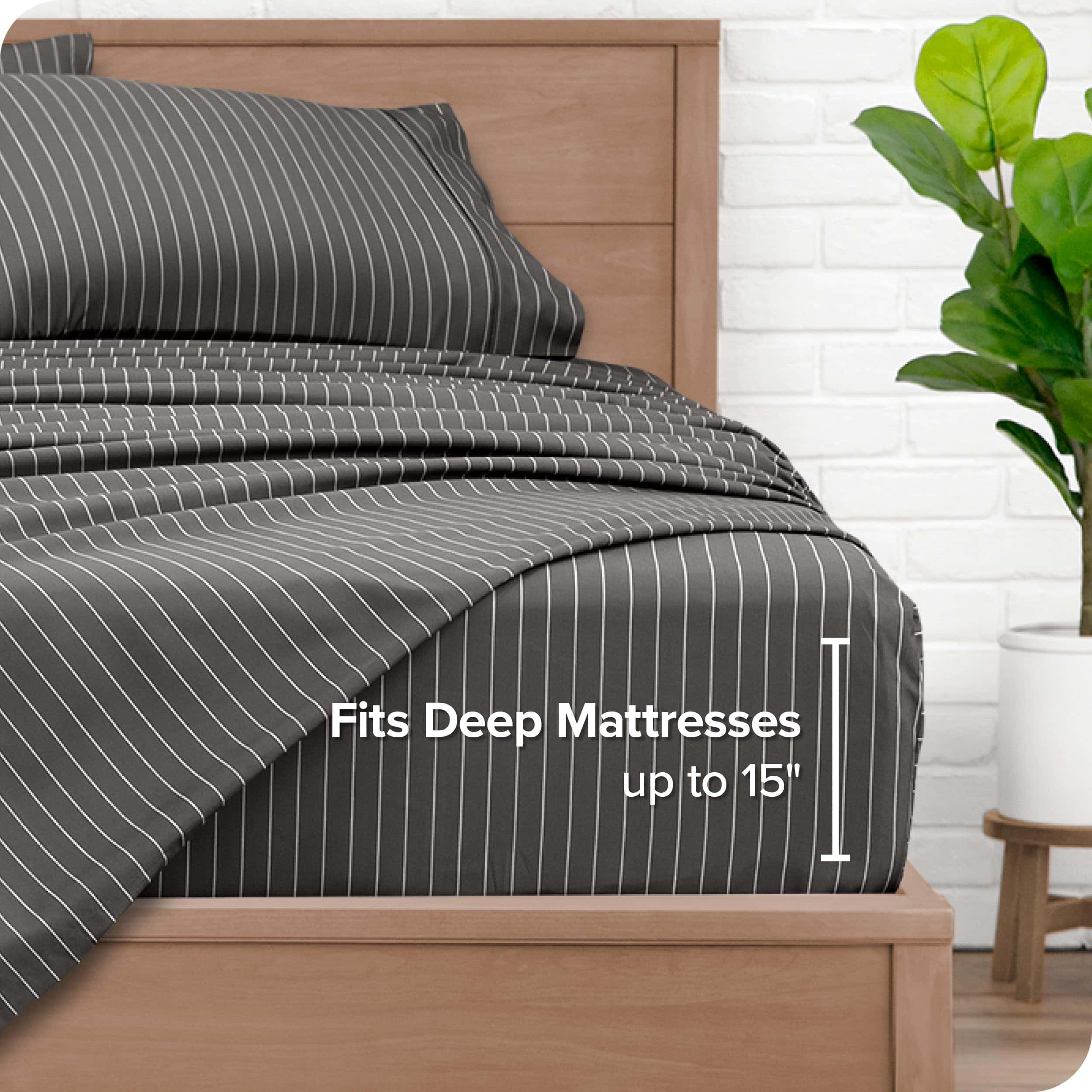 Juego de sábanas dividido Bare Home Split King - 1800 - Imagen 7