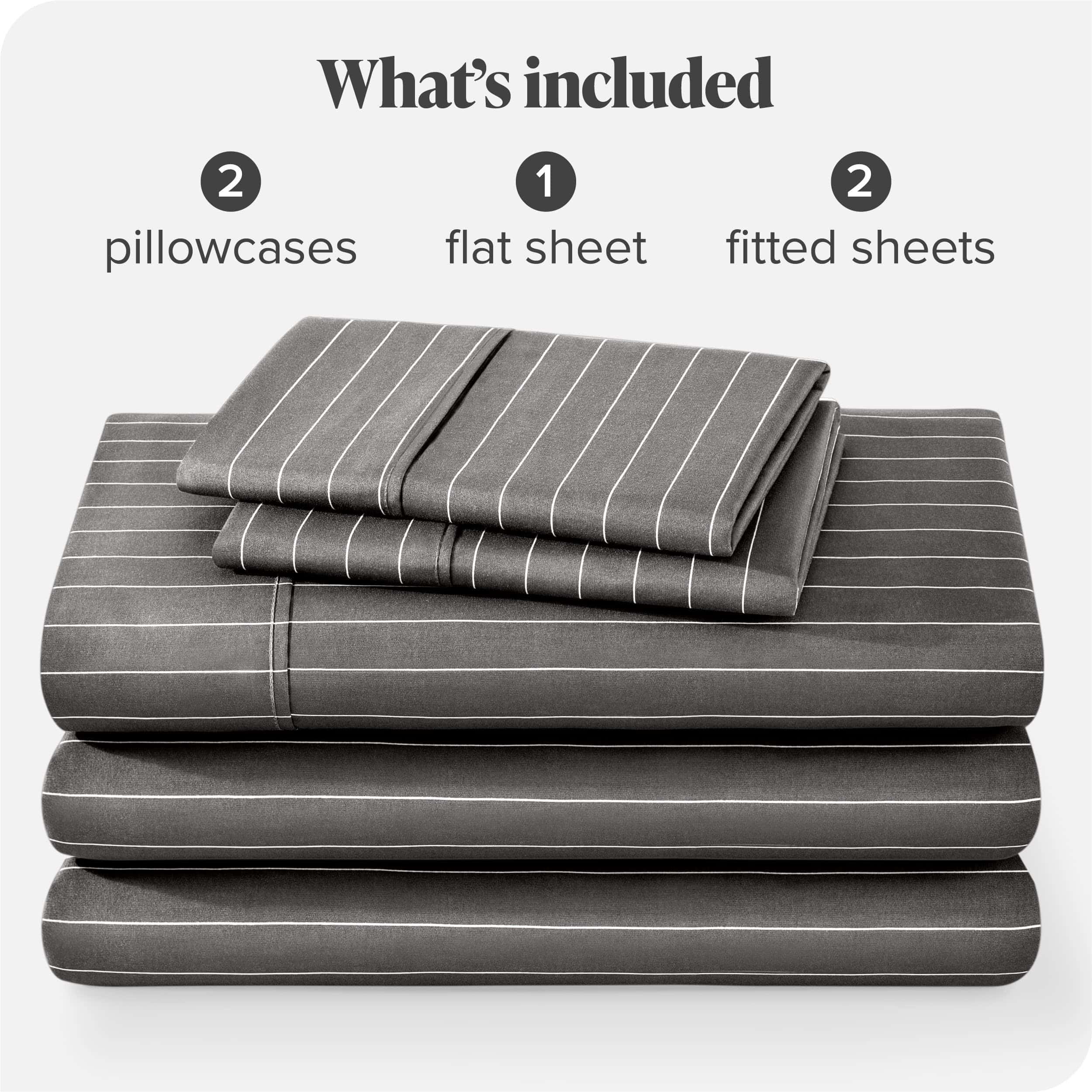 Juego de sábanas dividido Bare Home Split King - 1800 - Imagen 10