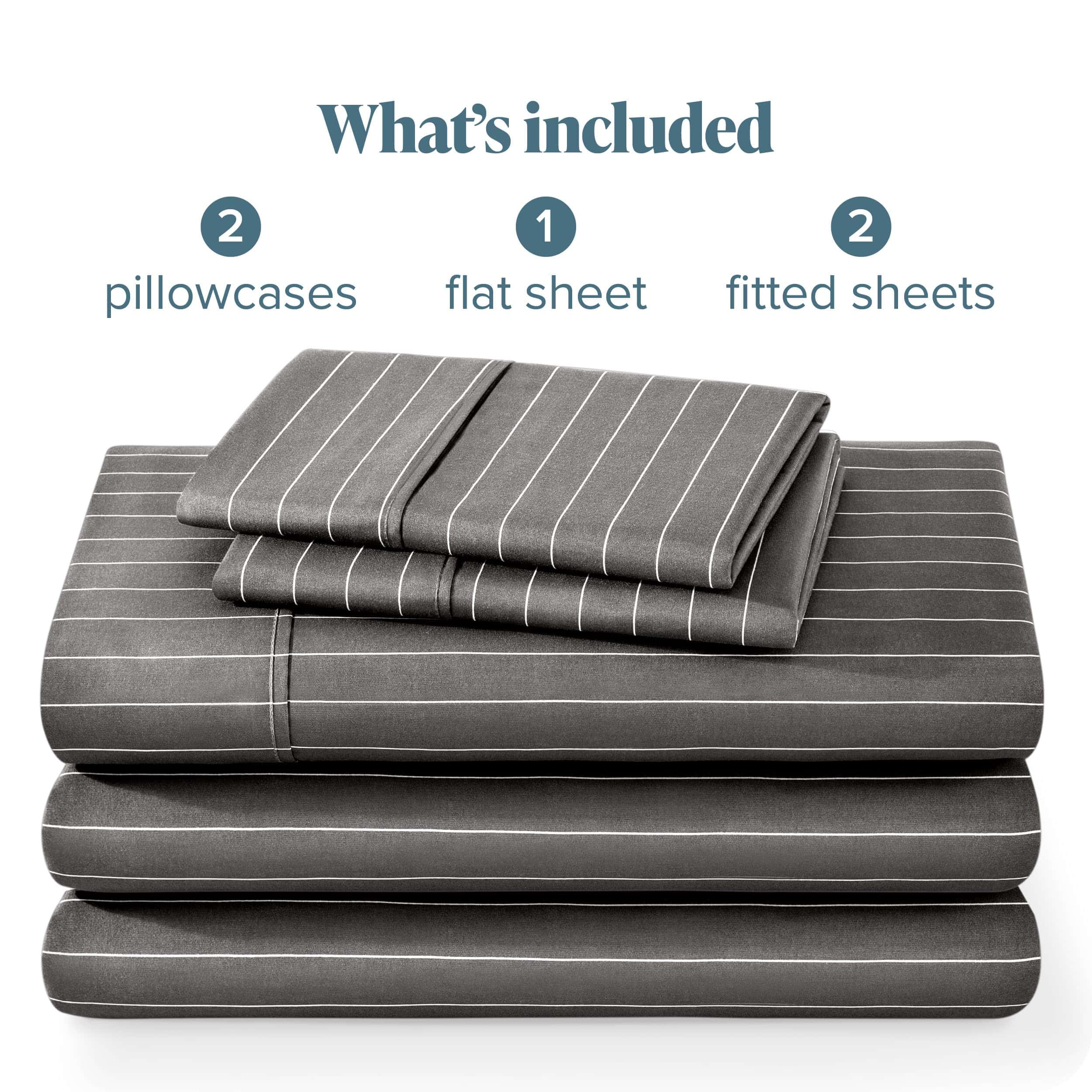 Juego de sábanas dividido Bare Home Split King - 1800 - Imagen 9