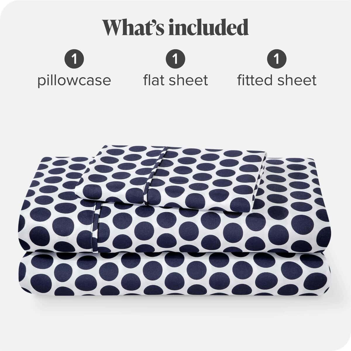 Juego de Sábanas Twin Bare Home - 1800 -Pennytile - Blanco/M - Imagen 6