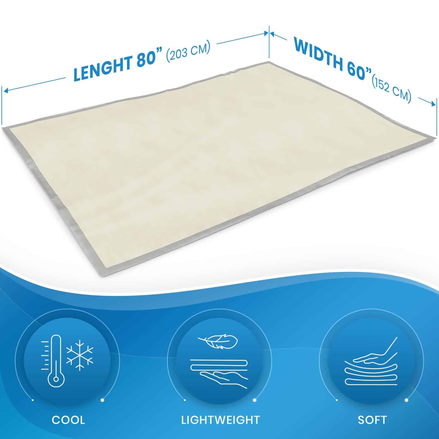 Manta de enfriamiento Everlasting Comfort para personas - Imagen 6