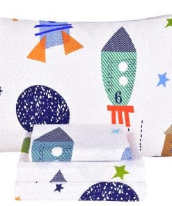 Juego de sábanas de algodón para cama completa de niño