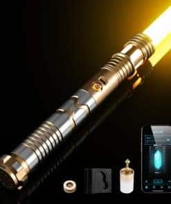 Sable de Luz Custom con Swing Suave RGBX, Control de