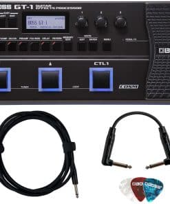 Procesador de Efectos para Guitarra BOSS GT-1 Bundle con