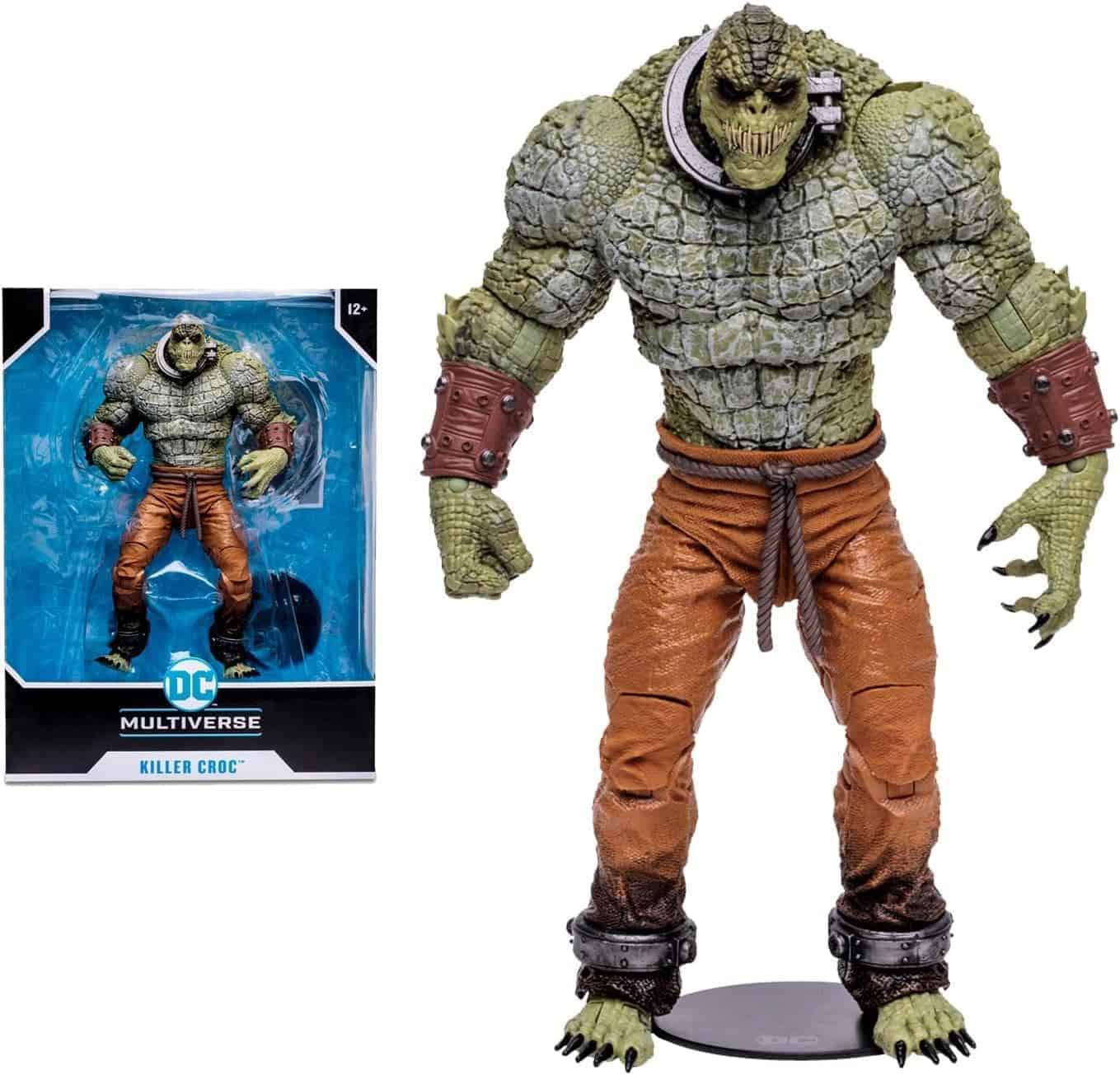 Figura de Acción Mega de Killer Croc de McFarlane Toys DC - Imagen 3