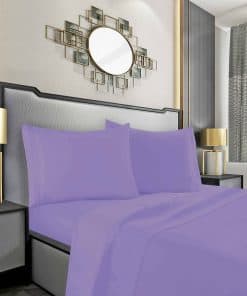 Juego de sábanas Mocassi Twin - Juego de cama de lujo 1800