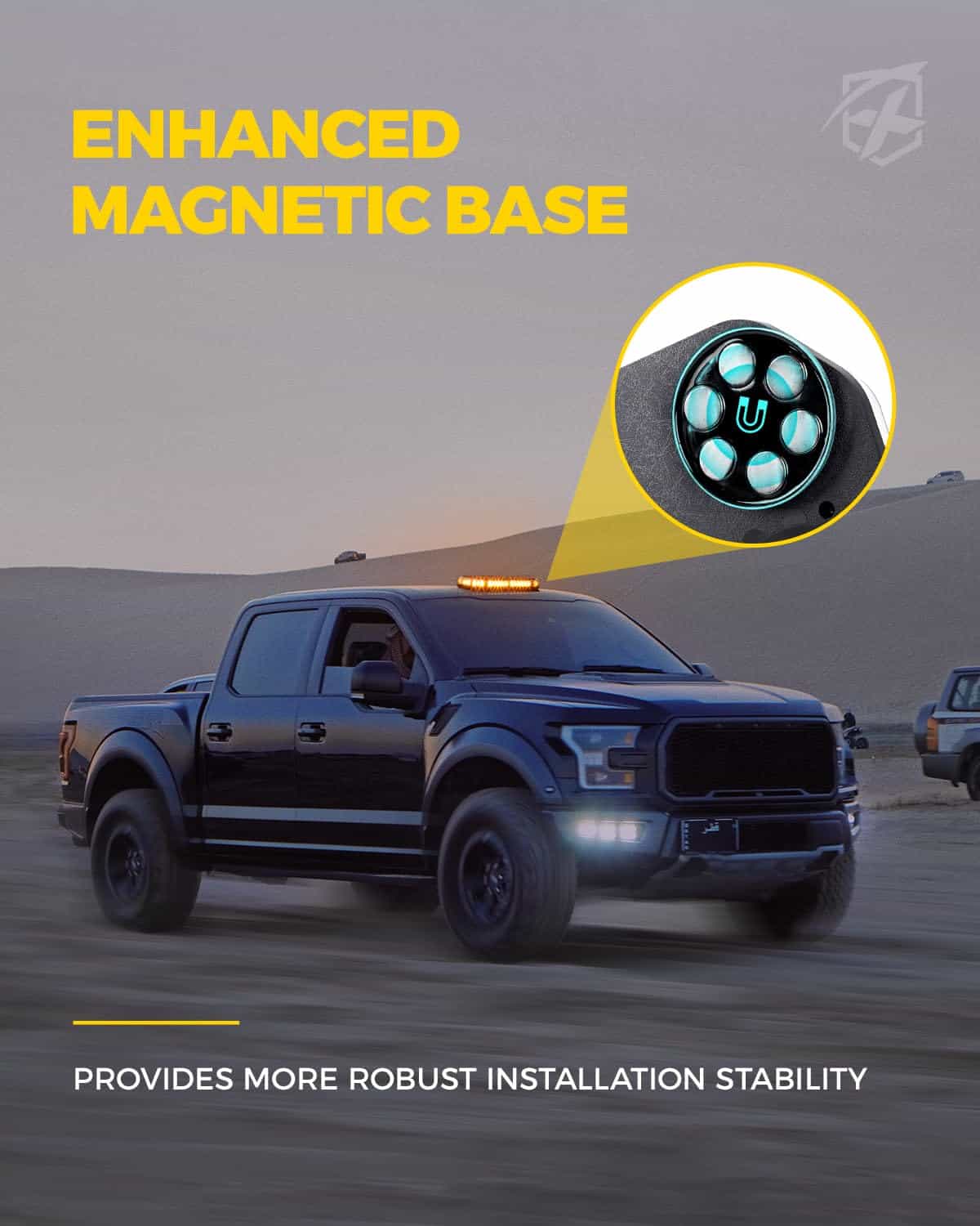 Barra de Luz de Baliza Estroboscópica para Techo Xprite con - Imagen 5