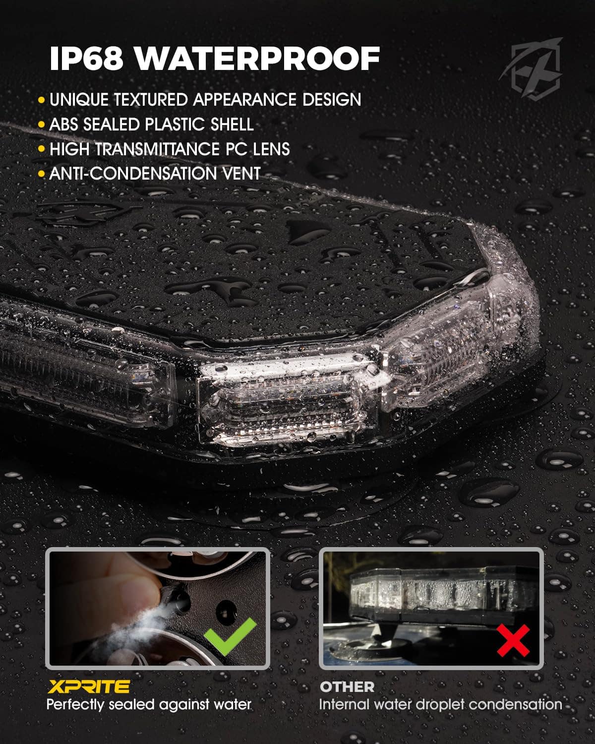 Barra de Luz de Baliza Estroboscópica para Techo Xprite con - Imagen 6