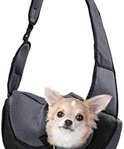 APABEZY Bolso Portador para Perros y Gatos - Correa de