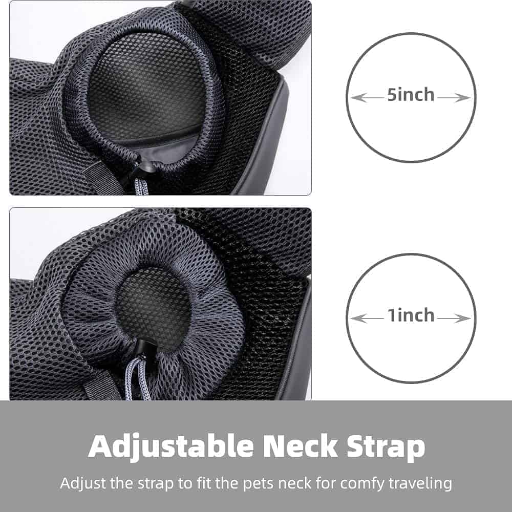 APABEZY Bolso Portador para Perros y Gatos - Correa de - Imagen 7