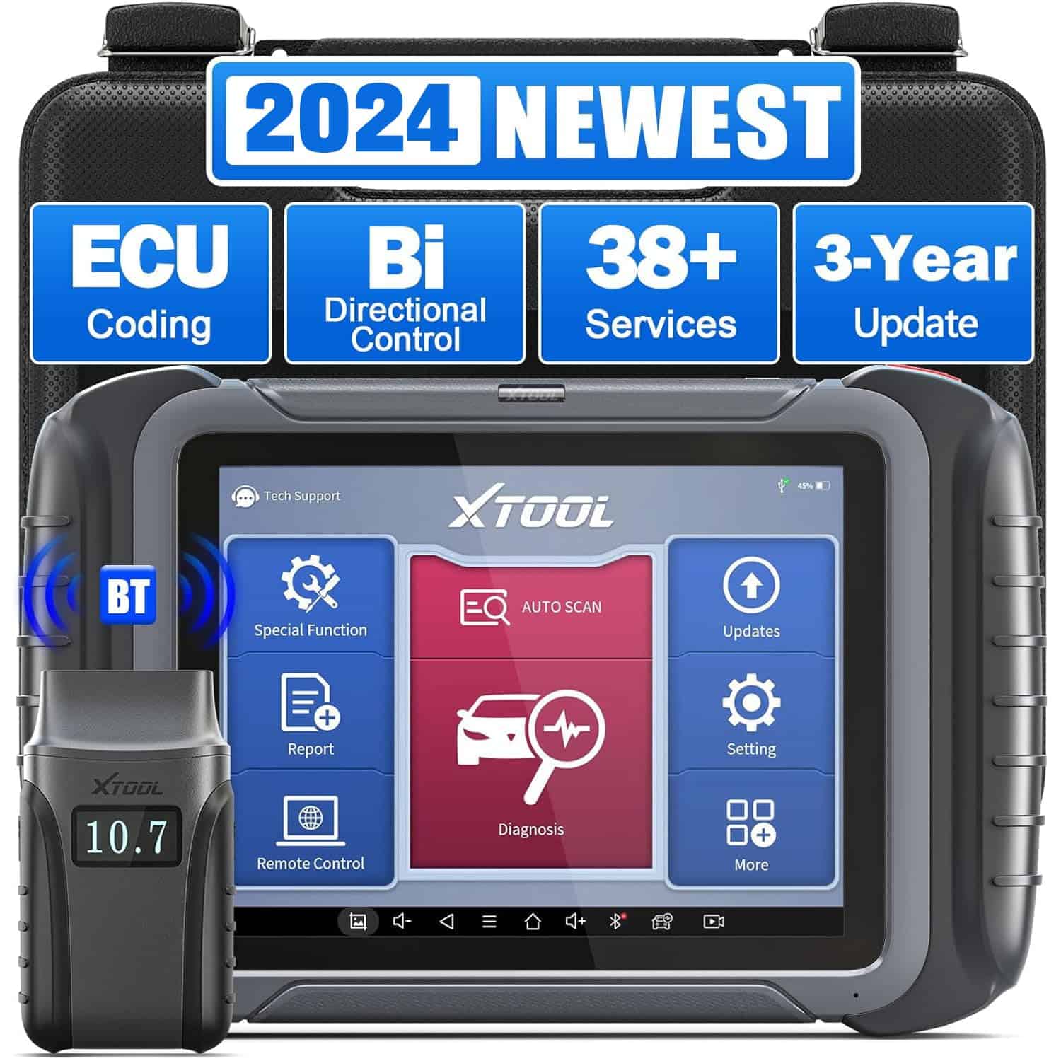 XTOOL D8BT 2023 Nueva Herramienta de Diagnóstico Automotriz