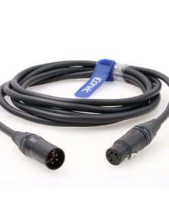 Cable de Extensión Blindado de 4 Pines XLR Macho a 4 Pines