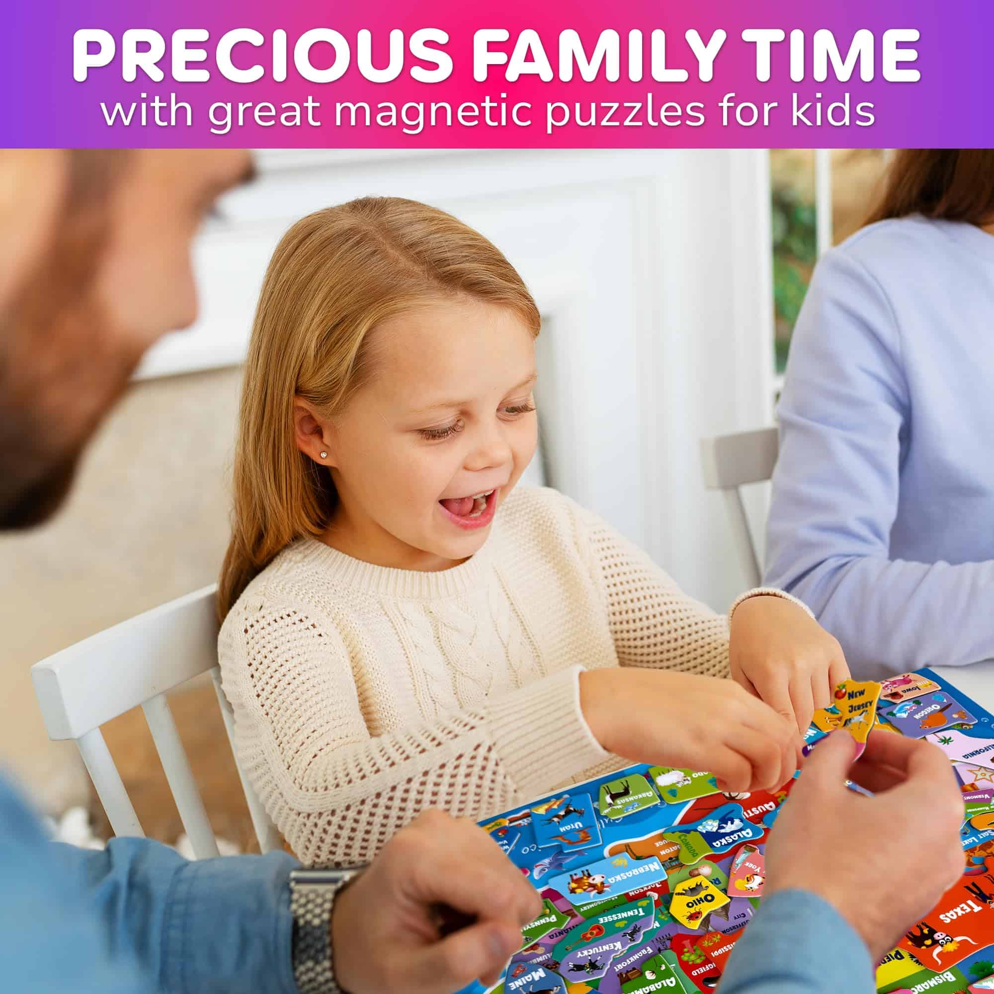 Rompecabezas magnéticos QUOKKA para niños de 3 a 5 años - 3 - Imagen 9