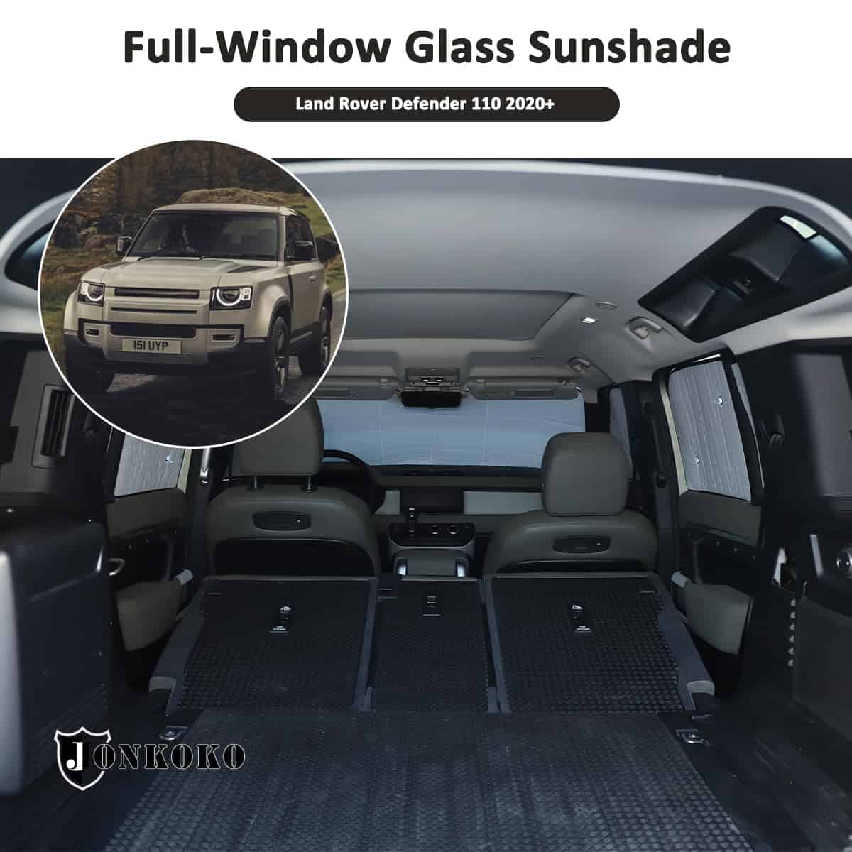 YIWANG Parabrisas Parasol Coche Plegable Reflectante de - Imagen 6