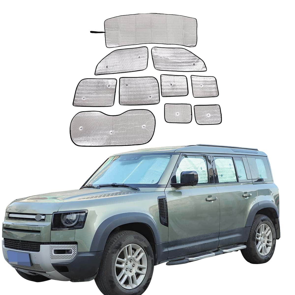 YIWANG Parabrisas Parasol Coche Plegable Reflectante de