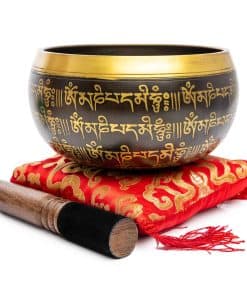 Conjunto de Cuencos Tibetanos - 4" Fácil de Tocar Auténtico