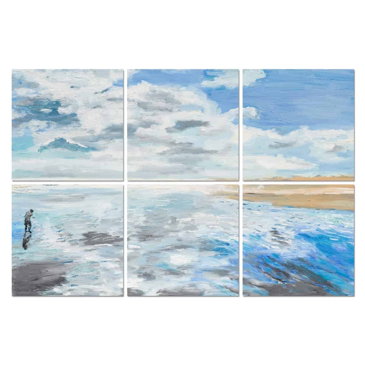 Paneles Acústicos Olanglab Art, Paquete de 6 Paneles de