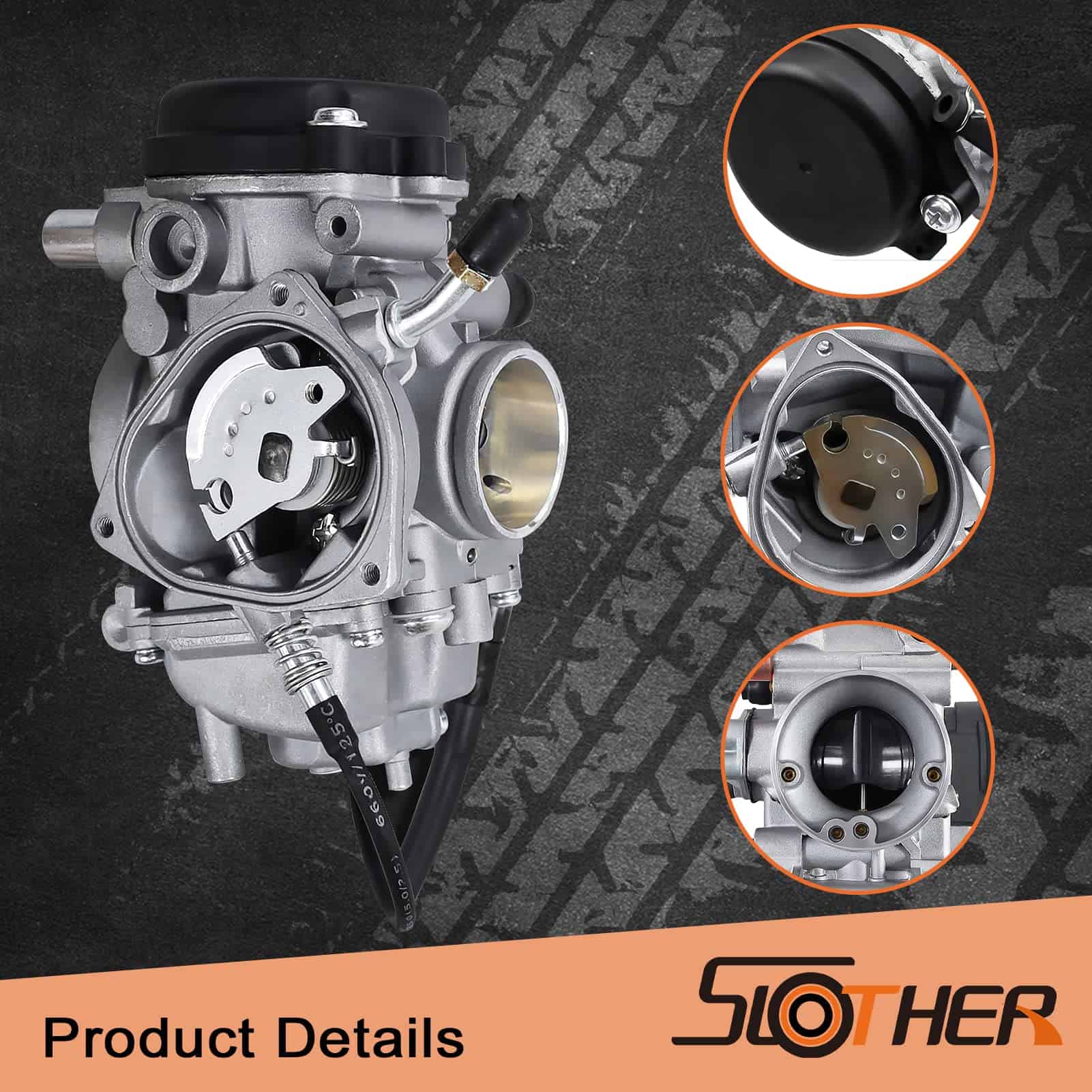 Carburador de Repuesto para Yamaha Big Bear 400 YFM400 - Imagen 5