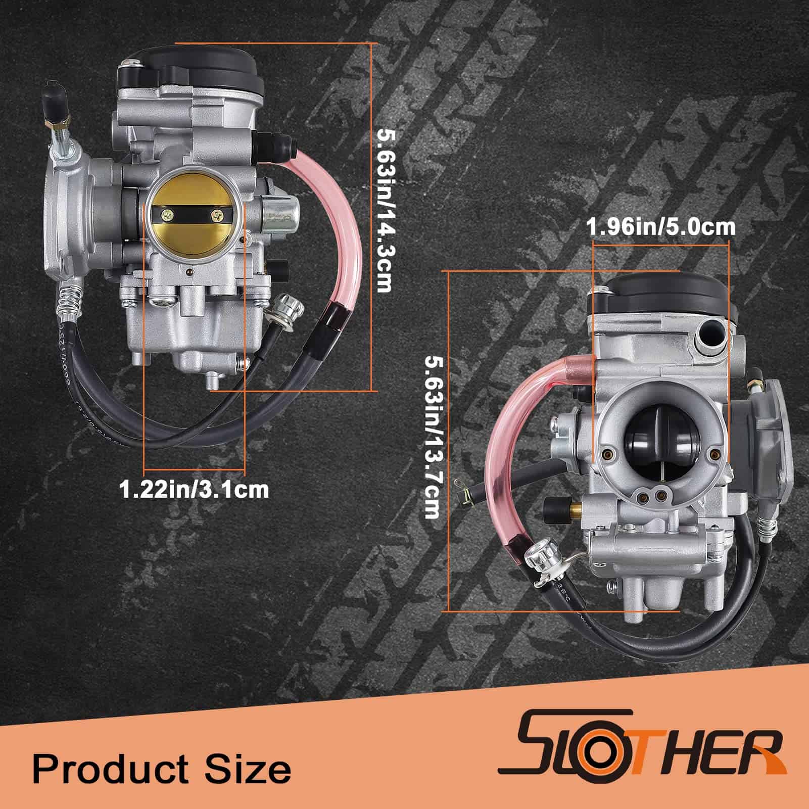 Carburador de Repuesto para Yamaha Big Bear 400 YFM400 - Imagen 3