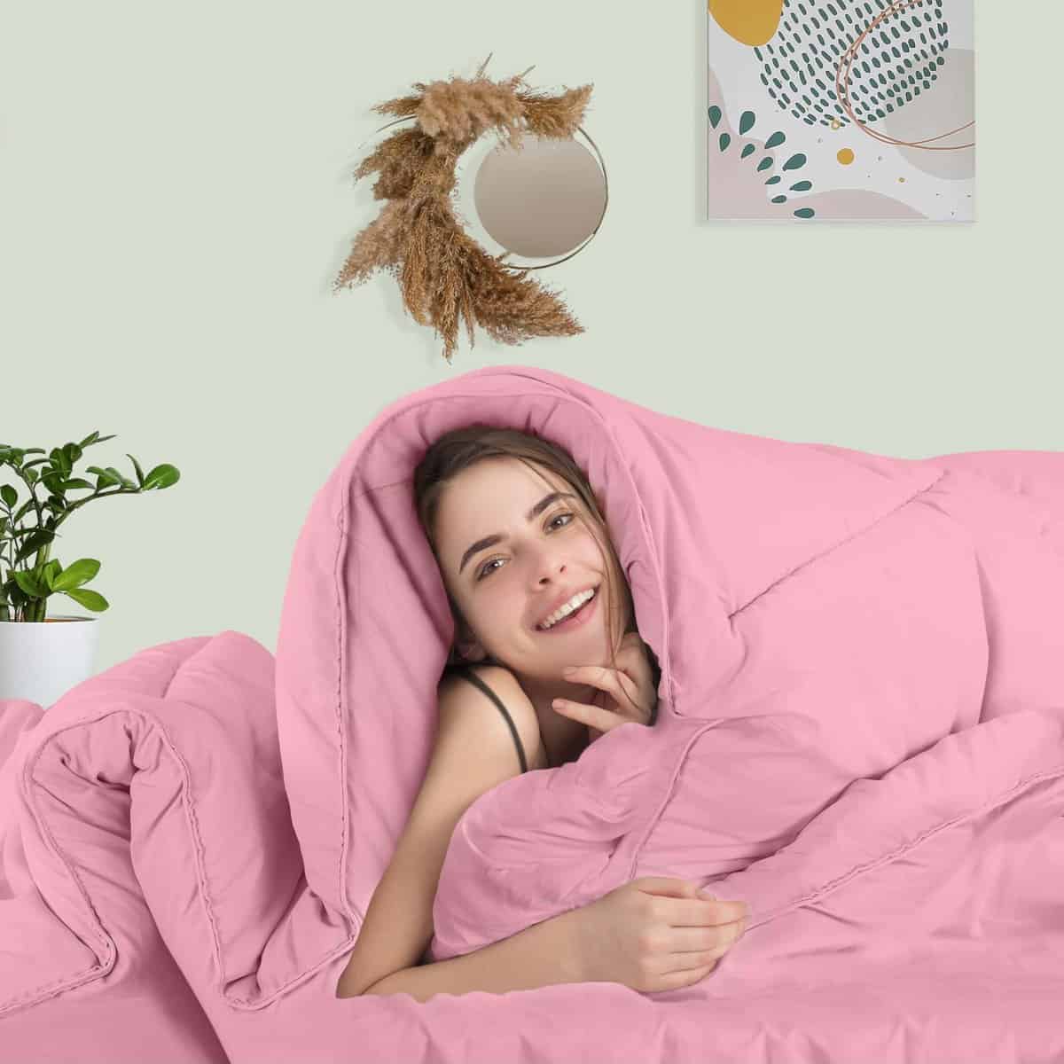 Edredón Acolchado Utopia Bedding con Pestañas en las - Imagen 7