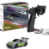 Coche Mini RC Turbo a Escala 1/76 FLYCOLOR con Control
