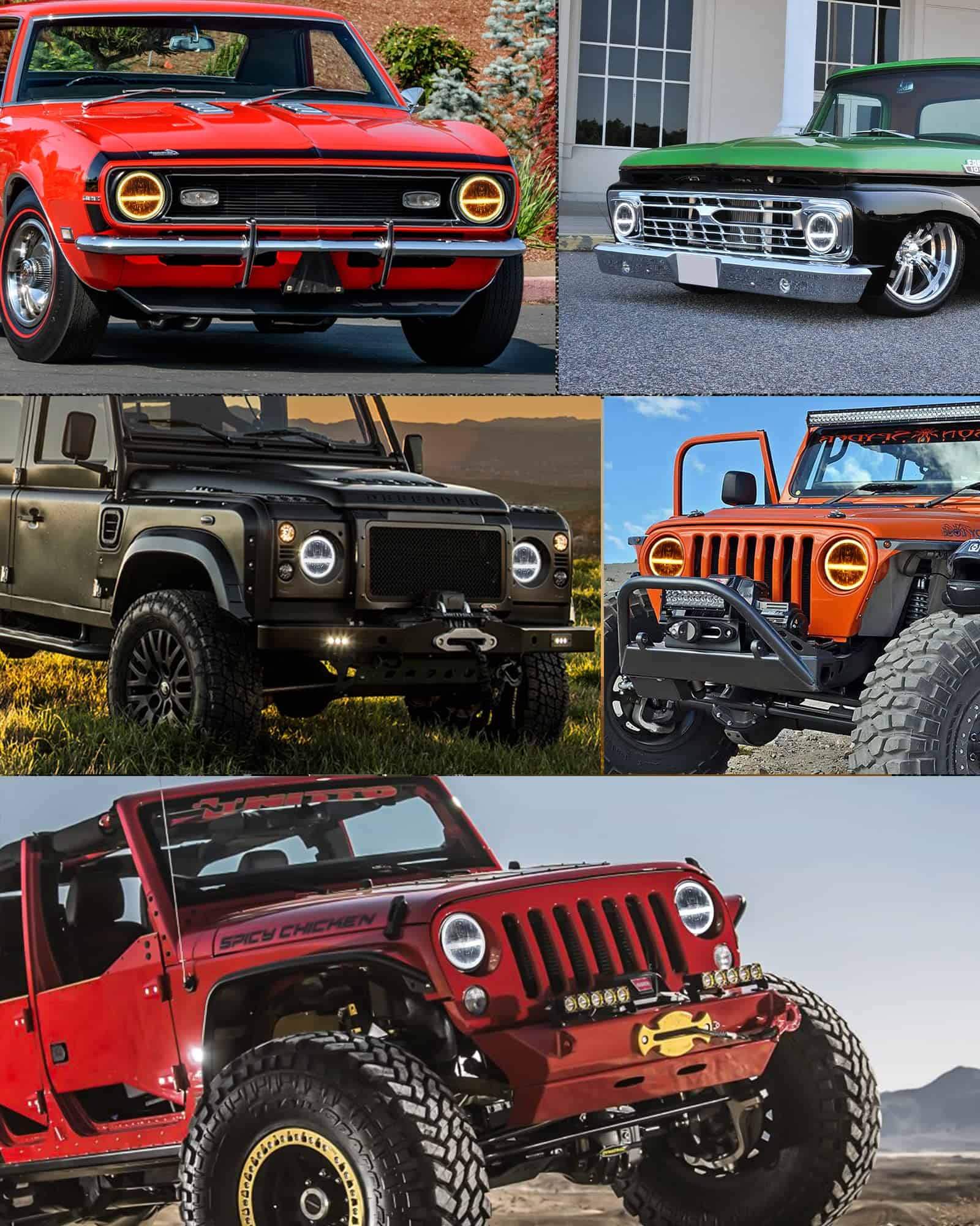 UNI-SHINE Faro LED de 7 pulgadas, Faros LED redondos de 7" - Imagen 10