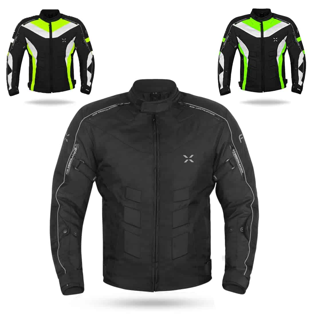 Chamarra de Moto con Armadura para Hombres FTX, Estilo de