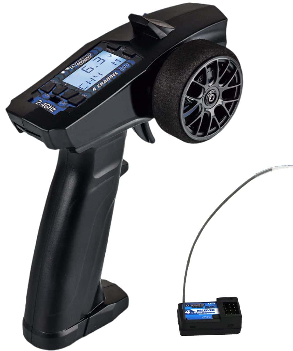 Control Remoto de Radio Transmisor Turbo P32 2.4G 4CH con